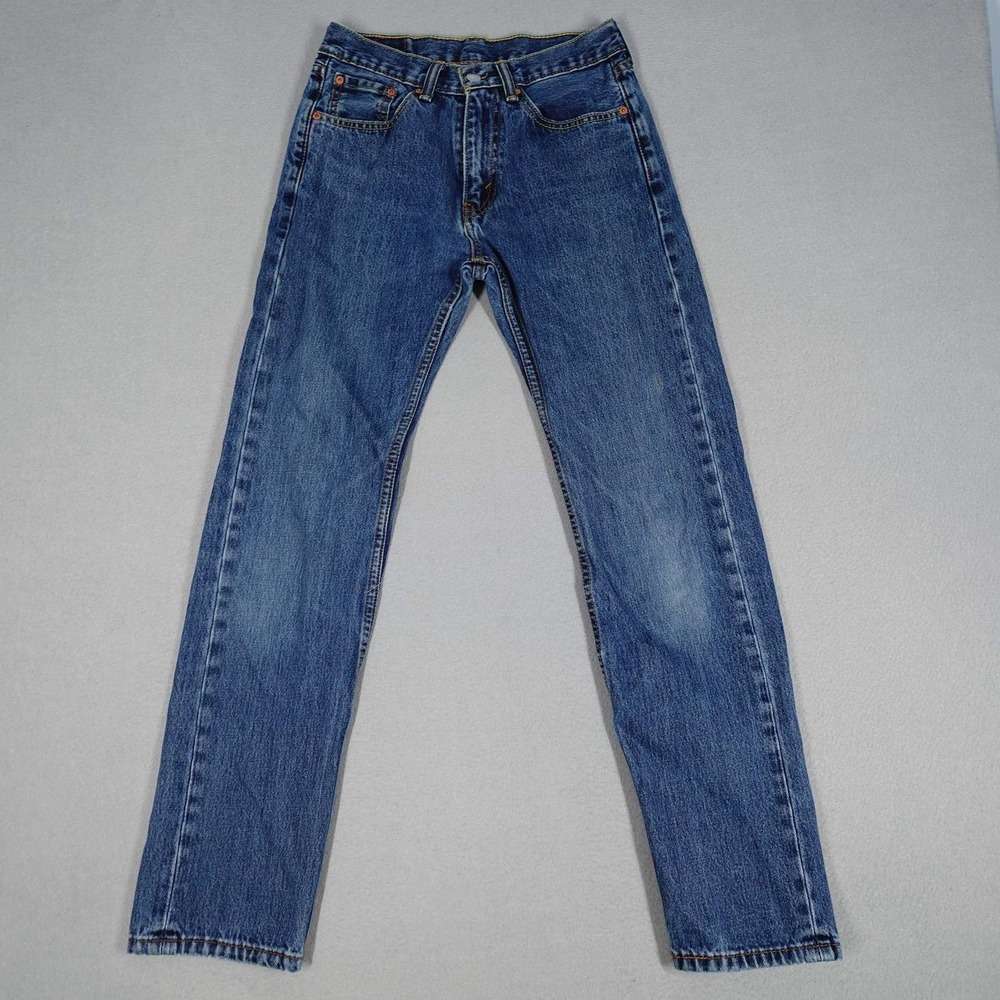 Levi's 501 Jeans Mens 29x32 Blue Straight Leg Denim Workwear Casual Everyday